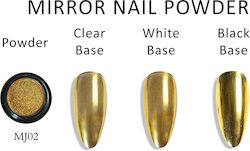 Nailp Professional Mirror Σκόνη Διακόσμησης για Νύχια σε Χρυσό Χρώμα Nailp Professional Mirror Σκόνη Διακόσμησης για Νύχια σε Χρυσό Χρώμα