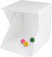 Cutie foto Luminat cu fundal multiplu 30x30x30cm