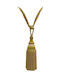 Tie-Back Rope made of Fabric Green 1pcs