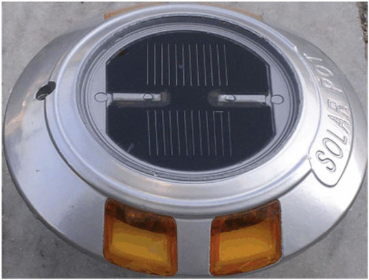 Ocean Star Company Plastic Street Reflector Silver