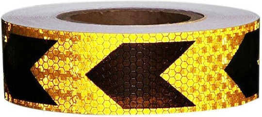 Selbstklebendes Reflektierendes Klebeband aus Kunststoff Länge 25m