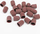 Nailp Professional Wheel Cap Brown 15pcs 2002.CS0014.NYLON