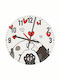 Koupakoupa Kids Wooden Wall Clock 30cm