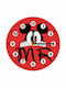 Koupakoupa Kids Wooden Wall Clock Mickey 19cm
