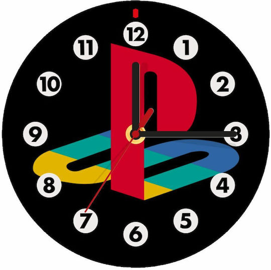 Koupakoupa Kids Wall Clock Gaming Wooden 19cm