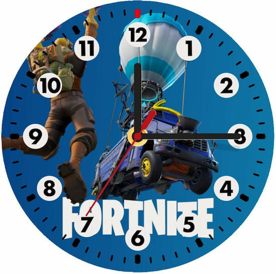Koupakoupa Детски стенен часовник Fortnite Дърво 19εκ.
