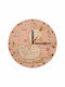Koupakoupa Kids Wooden Wall Clock 20cm