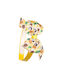 Mom & Dad Yellow Kids Headband with Bow