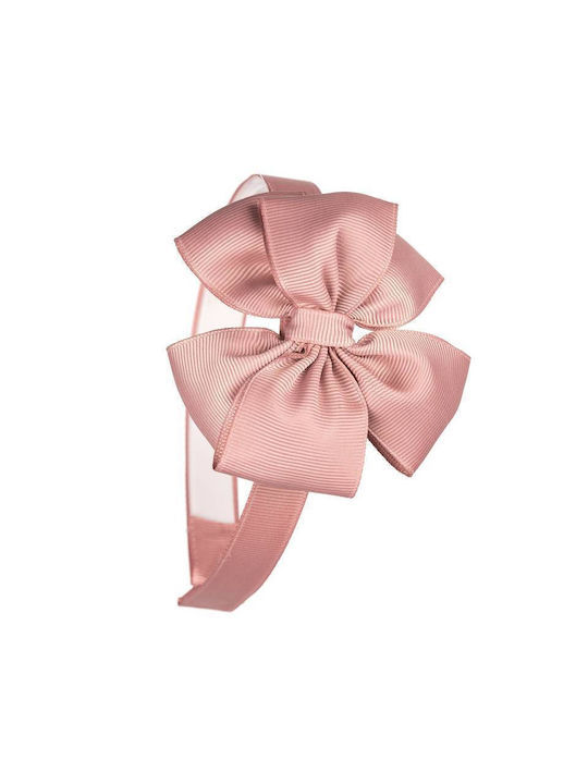 Mom & Dad Pink Kids Headband with Bow