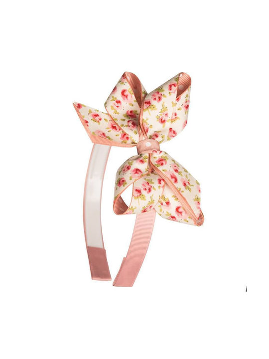 Mom & Dad Pink Kids Headband with Bow