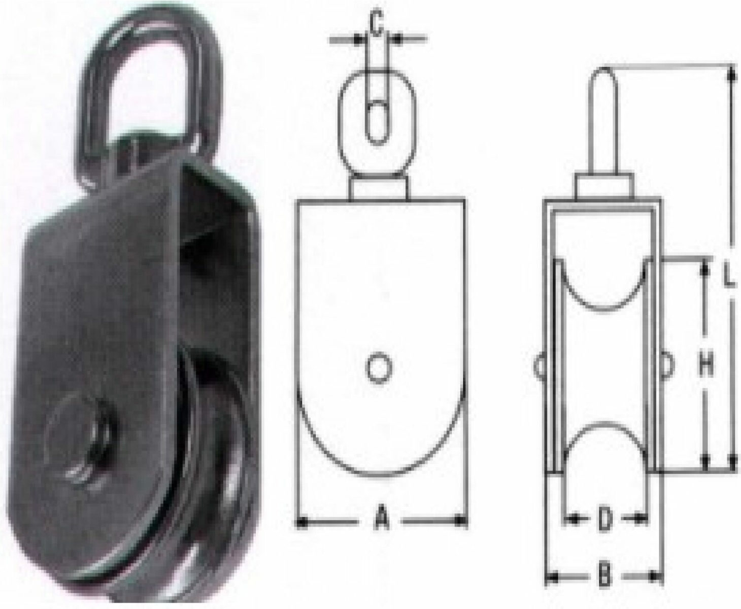 A4 M8392 B Τροχαλία M8392-B | Skroutz.gr