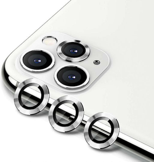 Lens Protector Kameraschutz Gehärtetes Glas Silver für das iPhone 12 Pro