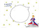Day4you Baptism Placemat Little Prince 42x30cm