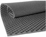 Isolfon Schallabsorbierendes Blatt (1Stück) in Design Welle 100cm x 50cm x 15mm in Gray Farbe