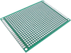 Double Sided Breadboard 80x60mm (#44592)