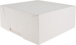 Disposable Pastry Shop Paper Box 35x35x15cm