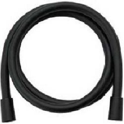 Plastic Shower Hose Black 150cm (1/2")