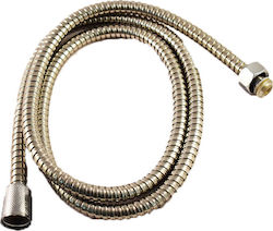 Plastic Shower Hose Silver 150cm (1/2")