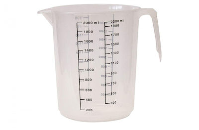 Plastic Kitchen Measurer 2000ml 1pcs