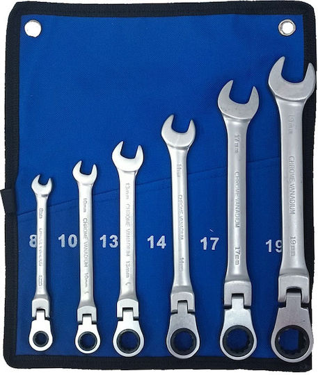 SKS Tools Set Germano-polygon cu Dimensiune de la 8mm până la 19mm 6buc