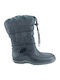Kinder-Schneestiefel mit Schnürsenkeln Schwarze