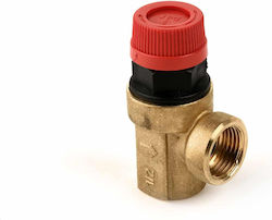 Two-Way Brass Pressure Relief Valve ¾" for boiler