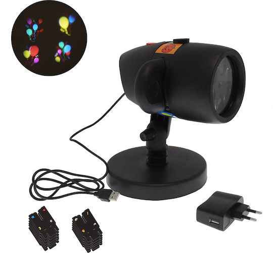 Χριστουγεννιάτικος Προβολέας Laser LED IP44 Εξωτερικού Χώρου
