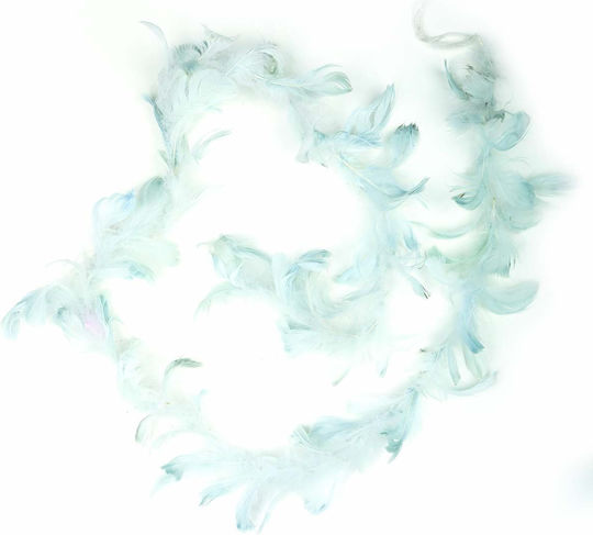 JK Home Decoration Crăciun Ghirlande Alb 1buc