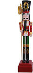 Wooden Christmas Nutcracker 40cm Multicolour