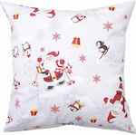 Christmas Decorative Square Pillowcase White 45x45pcs