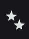 Plastic Christmas Decorative Desktop Star 17cm White
