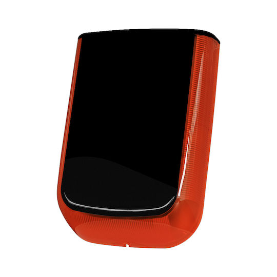 Irene Basic V2 Bk/ Alarm Siren Baterie Outdoor with Roșu Light