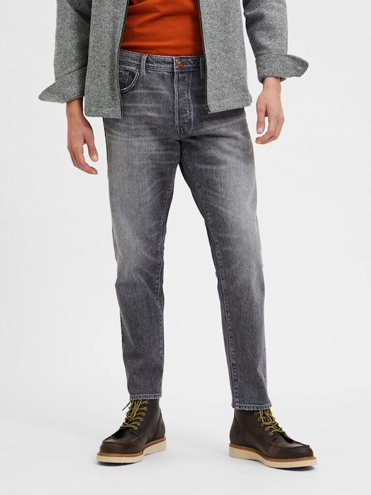 Selected Men's Jeans Pants Grey