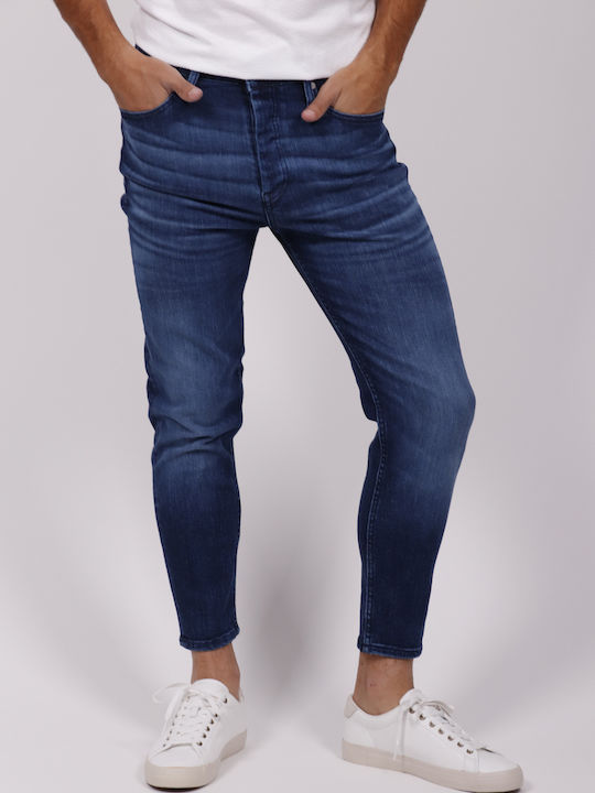 Herren Jeanshosen mit Entspannt Anwendung Blau