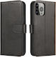 Magnet Wallet Σιλικόνης / Δερμάτινο Μαύρο (TCL 30 / 30+ / 30 5G)