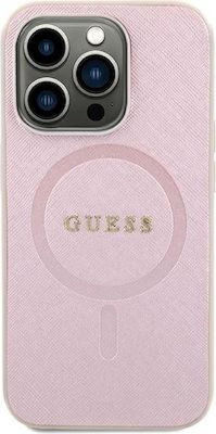 Guess Plastic Back Cover Pink (iPhone 15)