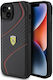 Ferrari Back Cover Πλαστικό Μαύρο (iPhone 15 Plus)