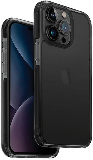 Uniq Combat Umschlag Rückseite Kunststoff Schwarz (iPhone 15 Pro Max)