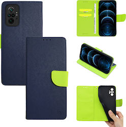 Sonique Book Synthetic Leather Navy Blue (Redmi...