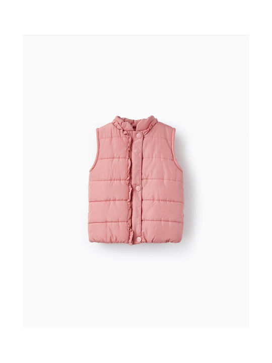 Zippy Casual Jacket Pink Sleeveless