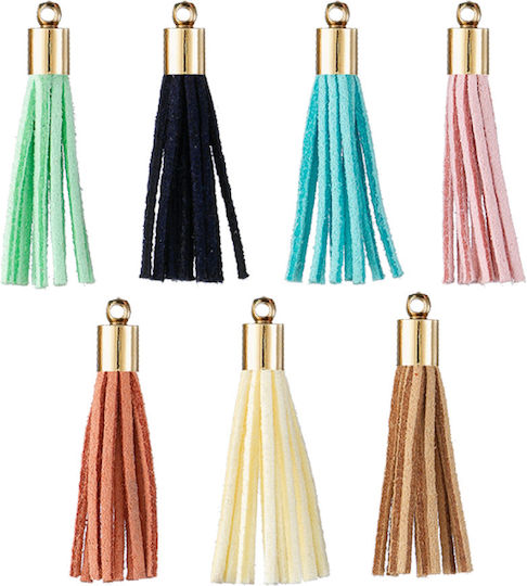 Palma Emporio Decorative Tassel for DIY Crafts Turquoise 10pcs
