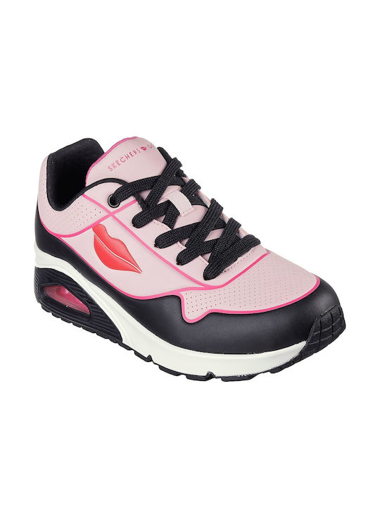 Skechers Uno Γυναικεία Sneakers Μαύρα