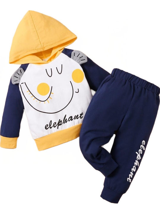Kinder Sweatpants Set - Jogginganzug Marineblau 2Stück