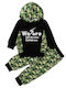 Kinder Sweatpants Set - Jogginganzug Schwarz 2Stück