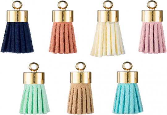 Palma Emporio Decorative Tassel for DIY Crafts Light Blue 10pcs