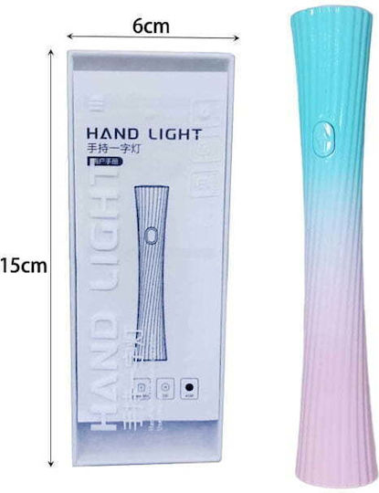 Mini Tragbar Nageltrockner LED Batteriebetrieben 3W Mehrfarbig