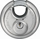 Abus Diskus Ατσάλινο Λουκέτο Δίσκος με Κλειδί 70mm