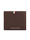 Tommy Hilfiger Th Men's Leather Coin Wallet Brown