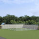 vidaXL Parc Metalic Pentru Câini 1200x400x250 cm Argintiu