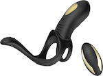 Kinksters Vibrating Cock Ring Schwanz Schwarz